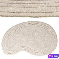 Tufted Halle Rug 3D Model Corona