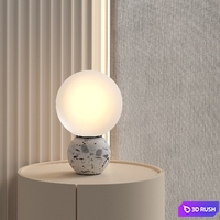 Headboard 3D Model Vray