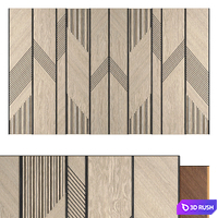Wall panel 22 3D Model Vray