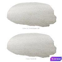 Howard Senses Organic Dusty Beige rug by Atelier Bowy CD 3D Model Corona
