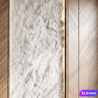 Headboard 3d Wall Panel 05 3D Model Vray, Corona