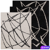 Composizione 1956 Rugs By Amini 3D Model Corona