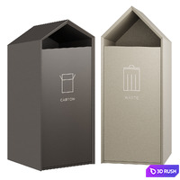 Trash Can Ridge TreCe 3D Model Corona
