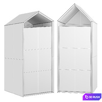 Trash Can Ridge TreCe 3D Model Corona