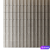 Wall panels 01 3D Model Vray