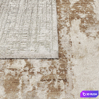 Rug Restoration Hardware Set 3D Model Vray, Corona
