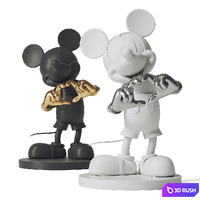 Mickey Mouse 3D Model Vray
