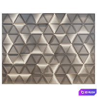 Wall panels | set 252 3D Model Vray