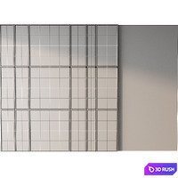 Wall 3D Panel 11 3D Model Vray, Corona