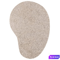 Benuta Wool Rug Shape 2 3D Model Corona