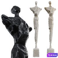 Sculpture Frank Arnold 03 3D Model Corona