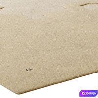 Chillida Gravitacion 1994 Rug 3D Model Corona