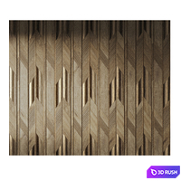Porcelanosa 3D Arrow Collection 3D Model Corona