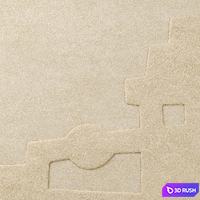 Chillida Gravitacion 1994 Rug 3D Model Corona