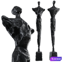 Sculpture Frank Arnold 03 3D Model Corona