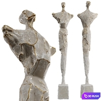 Sculpture Frank Arnold 03 3D Model Corona