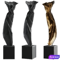 Sculpture Kevin Box Studio 01 3D Model Corona
