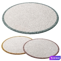 Carpet Ronoda, La Redoute 3D Model Corona