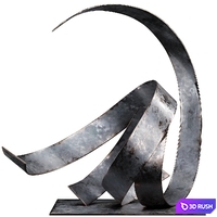 Sculpture Damon Hyldreth Knot 05 3D Model Corona