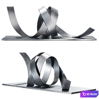 Sculpture Damon Hyldreth Knot 02 3D Model Corona