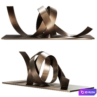Sculpture Damon Hyldreth Knot 02 3D Model Corona