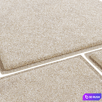 Studioilse Tufted Rug 3D Model Corona