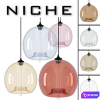 Niche Stamen 3D Model Vray