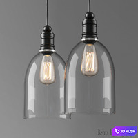 Retro Lighting 3D Model Vray