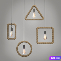 Pendant lights 3D Model Vray