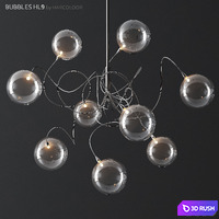 Bubbles HL9 by Harcoloor 3D Model Vray