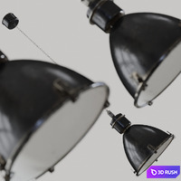 INDUSTRIAL PENDANT LIGHT 2 3D Model Corona