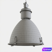 INDUSTRIAL PENDANT LIGHT 2 3D Model Corona