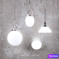 Luceplan lighting 3D Model Vray