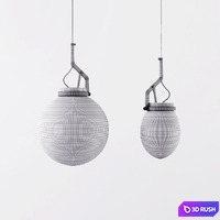 Luceplan lighting 3D Model Vray