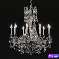 Chandelier Rosallia Collection 9210 3D Model Corona
