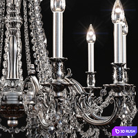 Chandelier Rosallia Collection 9210 3D Model Corona