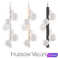 Hinsdale Pendants 3D Model Vray