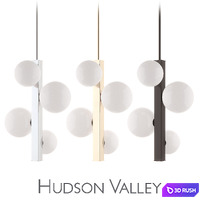 Hinsdale Pendants 3D Model Vray