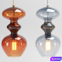 EBB FLOW Futura Pendant Lamps 3D Model Corona
