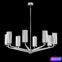 Round chandelier Vendome D122 cm 3D Model Vray, Corona
