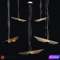 Delight Collection P68069-2 ant.brass 3D Model