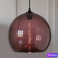 Stamen Pendant Lamp Designed by Jeremy Pyles for Niche 6 Colors 3D Model Corona