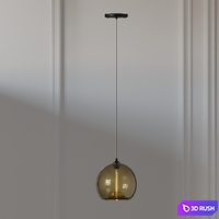 Stamen Pendant Lamp Designed by Jeremy Pyles for Niche 6 Colors 3D Model Corona