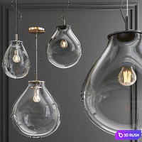 Four Exclusive Chandelier Collection_44 3D Model Vray
