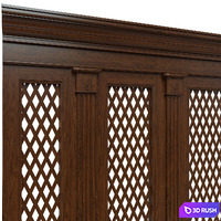 Wooden panels_16 3D Model Corona