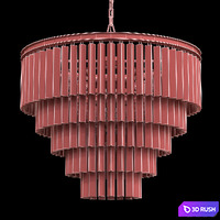 1920S Odeon Gold 3D Model Vray