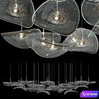 Hanging arrangement Vargov Design - Galaxy 3D Model Corona