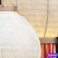 Chinese lantern 3D Model Corona