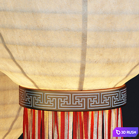 Chinese lantern 3D Model Corona