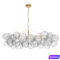 Talia Medium Linear Chandelier 3D Model Vray